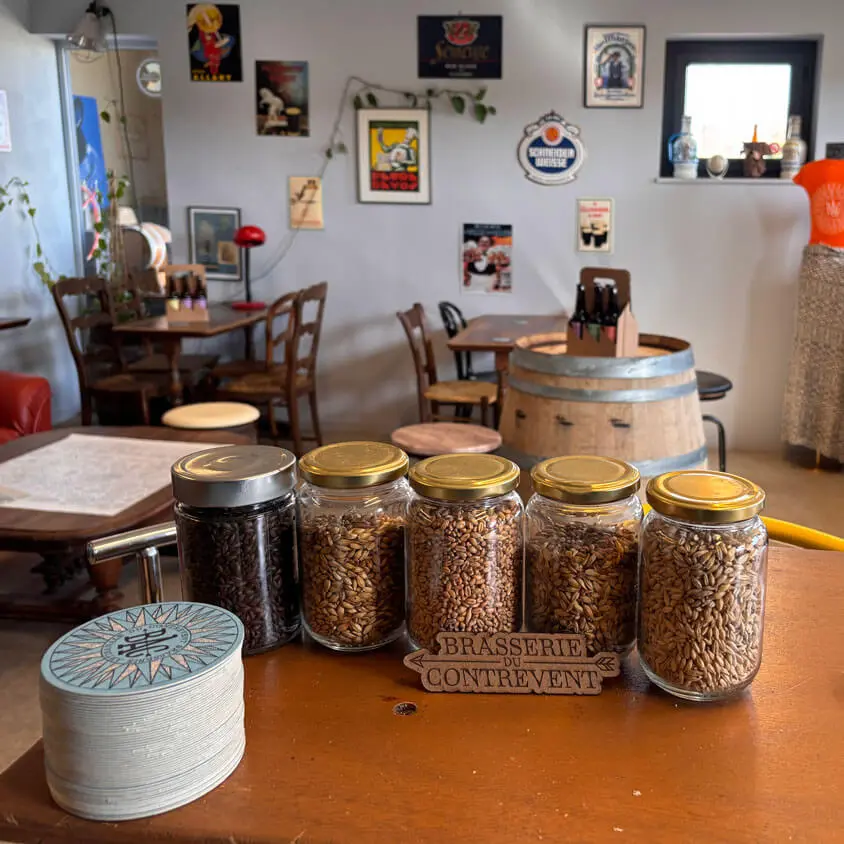 Céréales, bar - Brasserie Artisanale du Contrevent