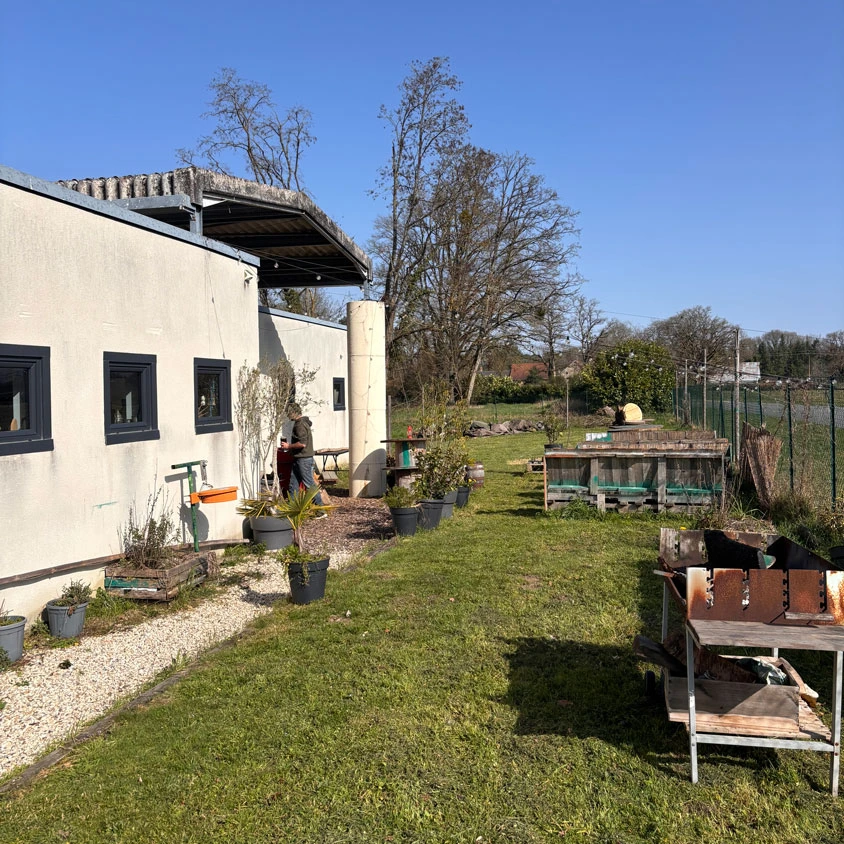 Extérieur barbecue - Brasserie Artisanale du Contrevent