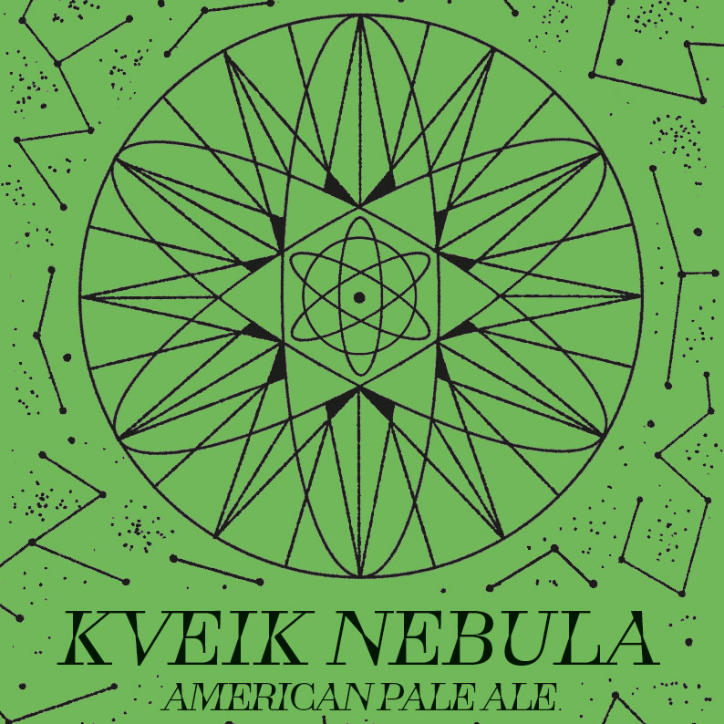 "Kveik Nebula" bière american pale ale - Brasserie Artisanale du Contrevent