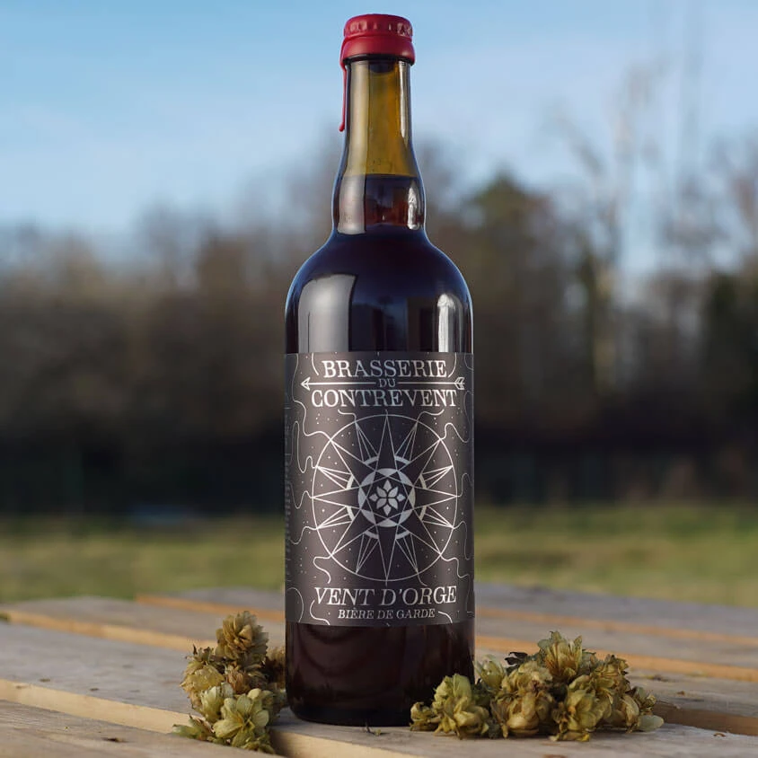 "Vent d'Orge" bière de garde - Brasserie Artisanale du Contrevent